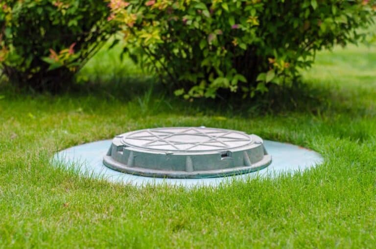 Septic tank outside — Plumbing Contractors in Caboolture, QLD