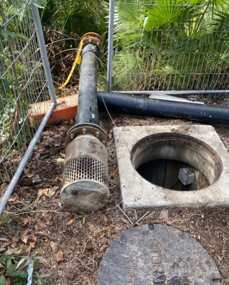 Blocked drainage cleaning — Plumbing Contractors in Brisbane, QLD