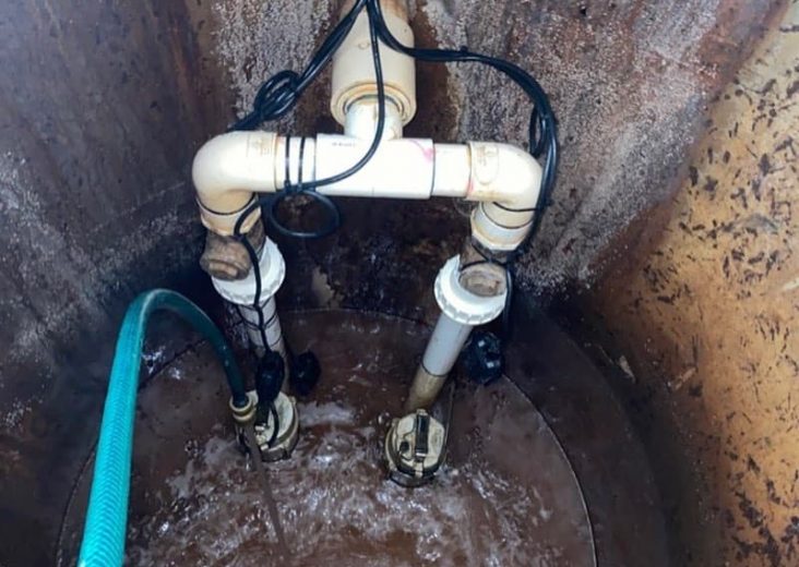 Dripping water inside the tank — Plumbing Contractors in Beerwah, QLD