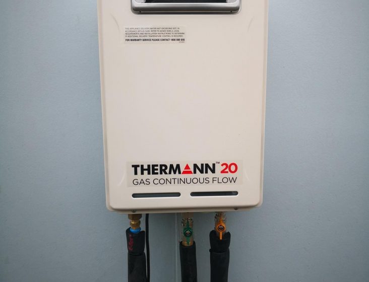 Thermann hot water system — Plumbing Contractors in Brisbane, QLD