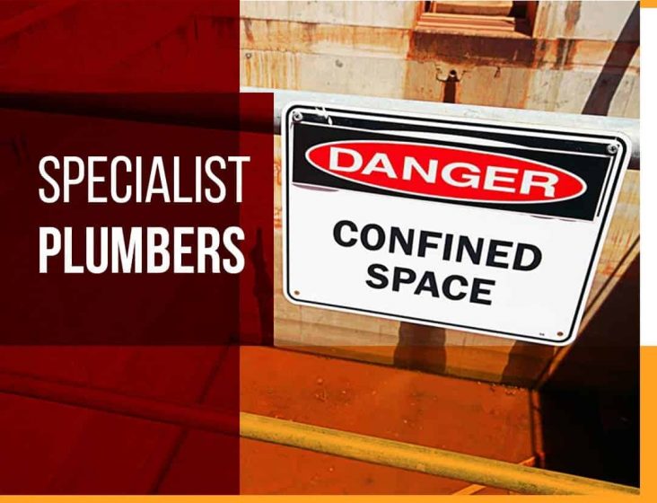 Confined space — Plumbing Contractors in Brisbane, QLD